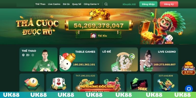 Nhà cái uy tín hỗ trợ hội viên đăng ký UK88 thành công