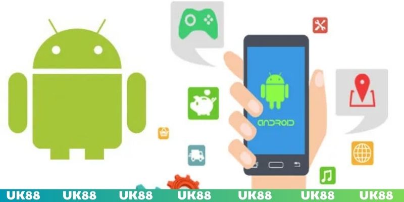 Nhanh tay quét mã QR tải app UK88 về Android thành công