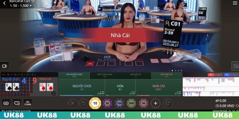 Quyền lợi nhận được từ Baccarat online