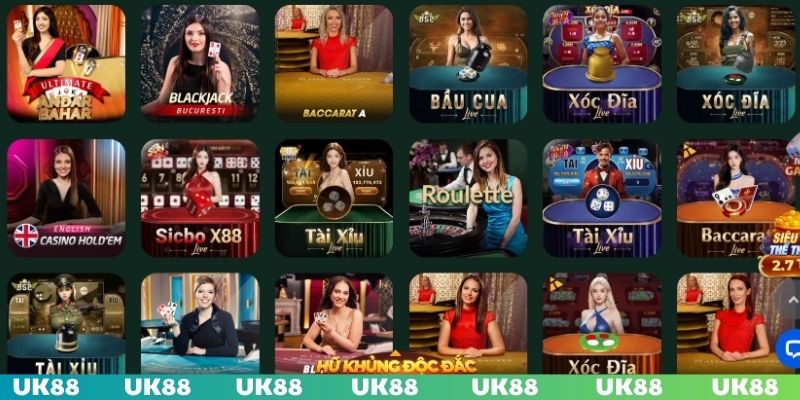 Trên thị trường giải trí trực tuyến tác giả UK88 có tầm ảnh hưởng