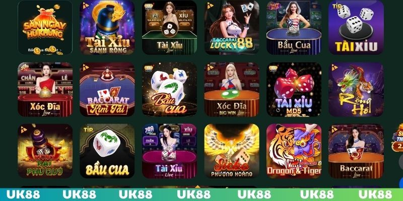 Trò chơi phong phú chờ đợi người chơi khám phá